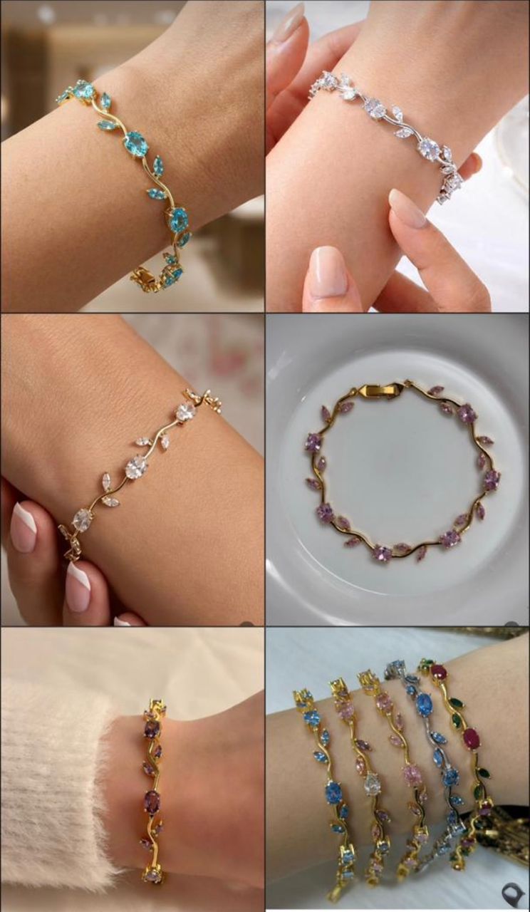 Delicate vine bracelet