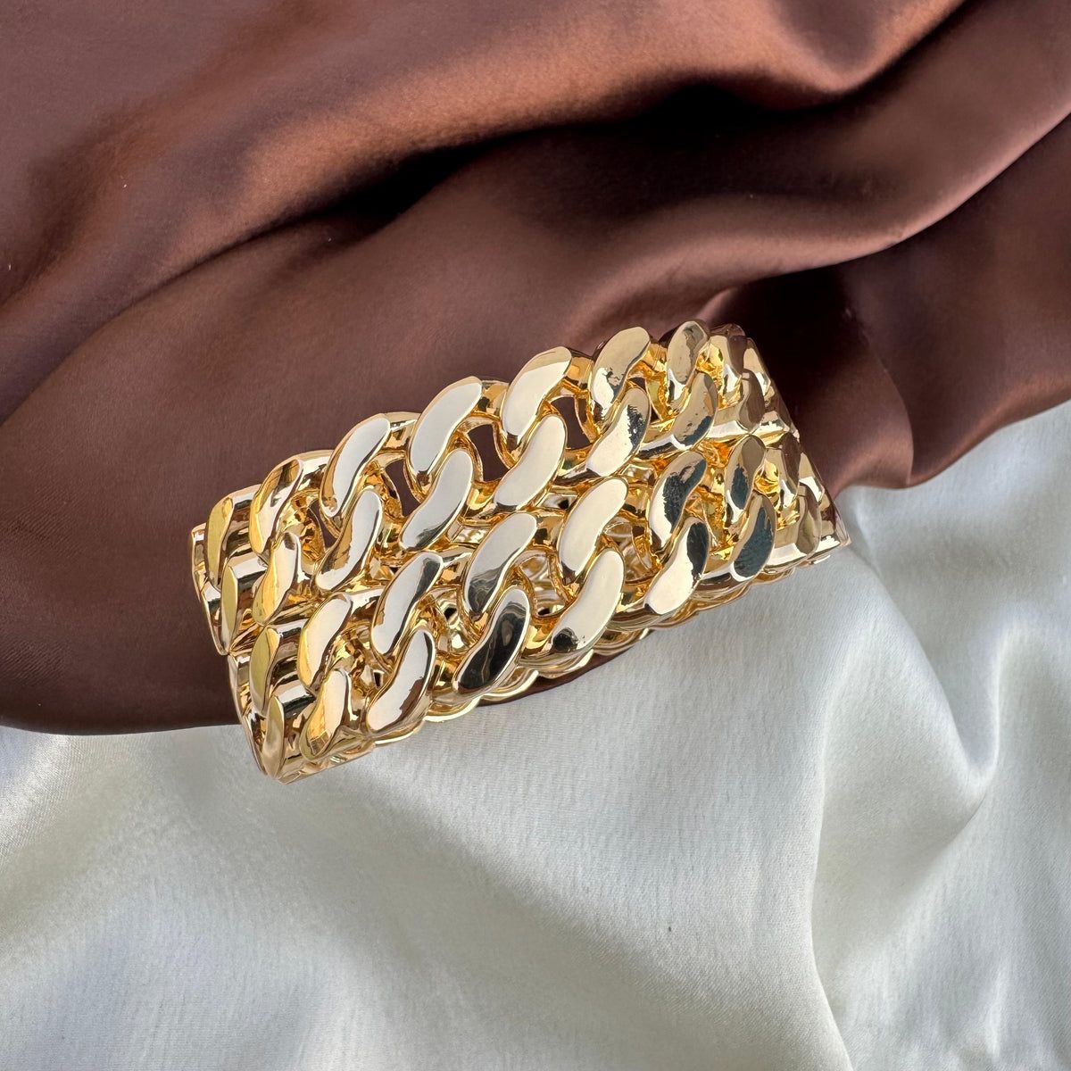 Chunky Gold Chain Bracelet