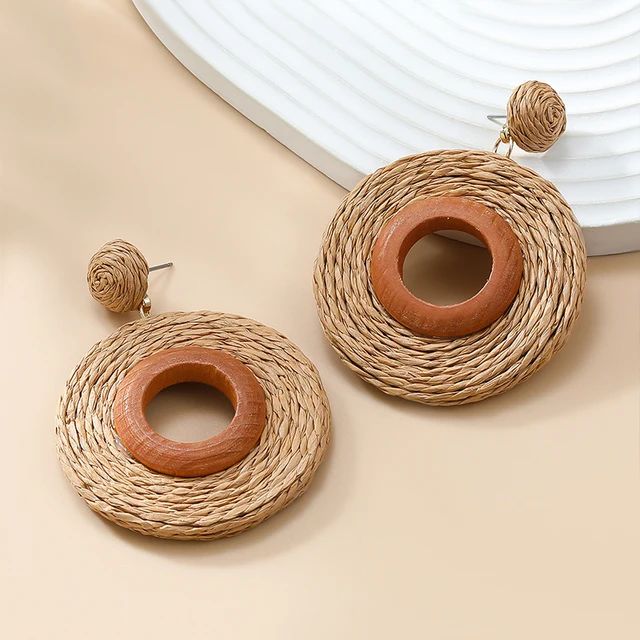 Woven Hoop Earrings