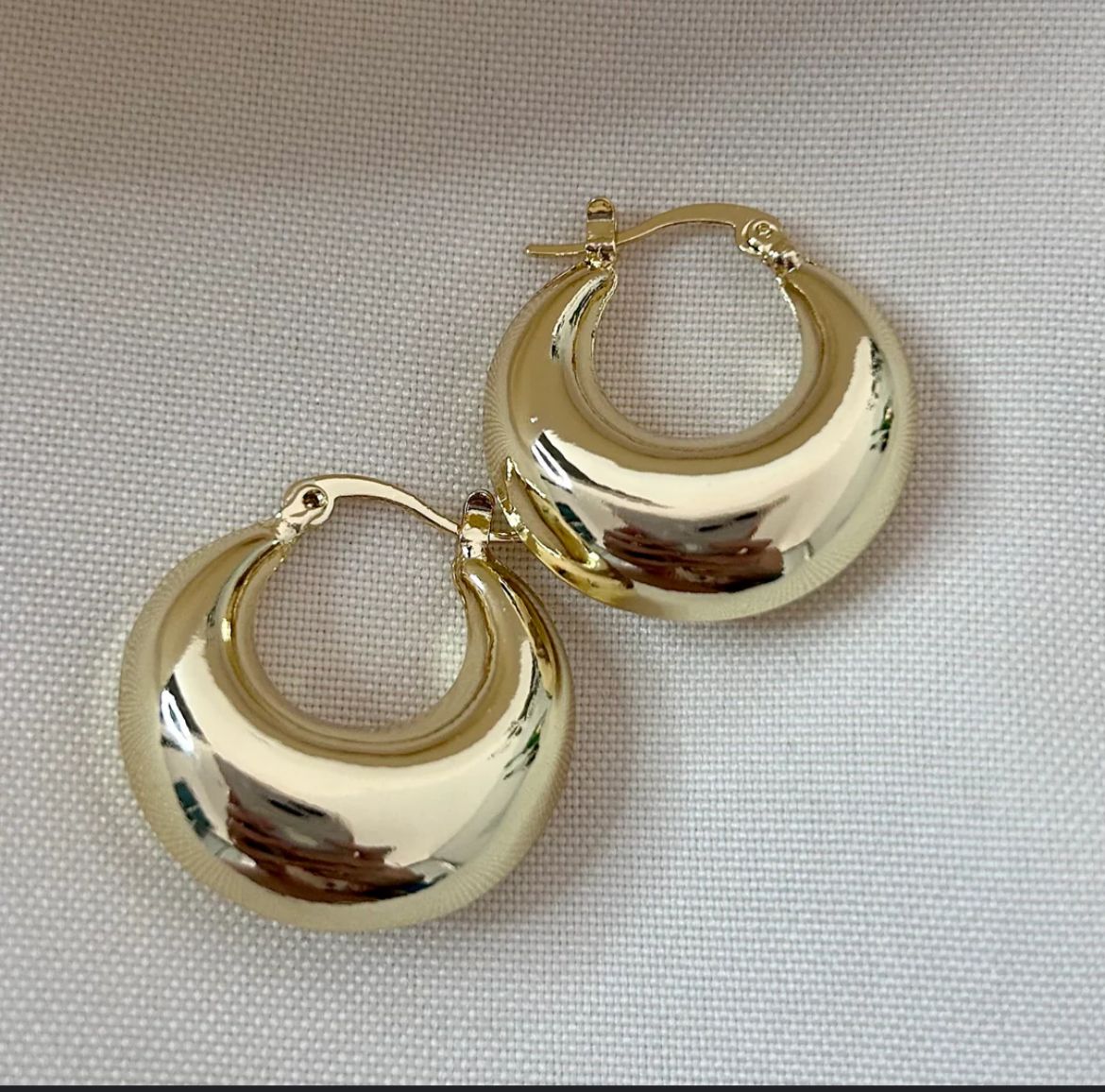 Classic Gold Hoop Earrings
